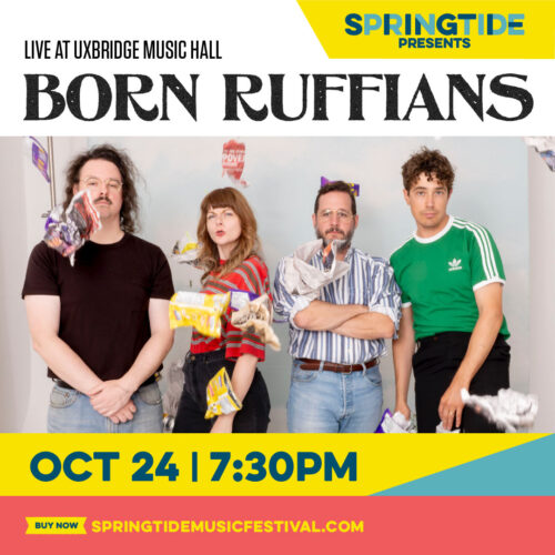 Born Ruffians Return to Headline Springtide's Fall Concert